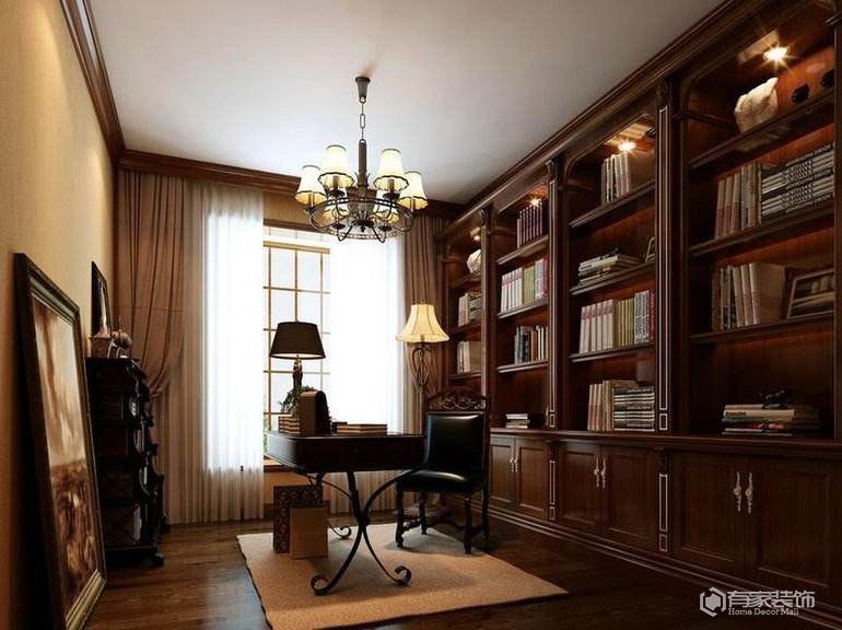 廈門裝飾公司教你如何打造書香氣息的書房！