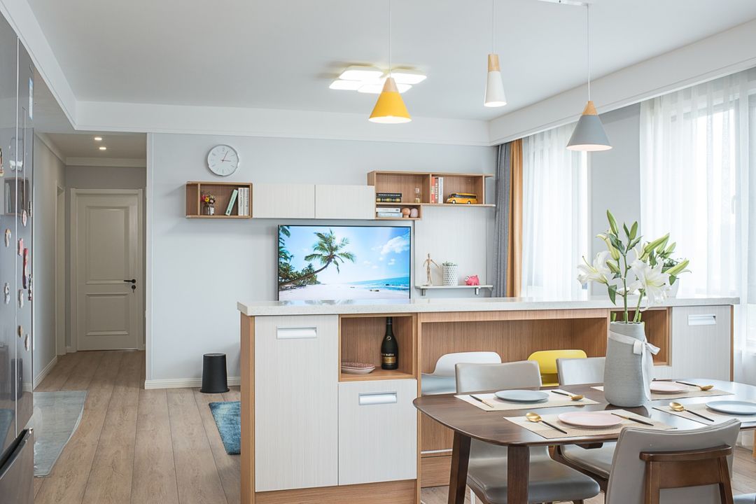 海上五月花的新家兼具著實用性、美觀性、私密性的效果