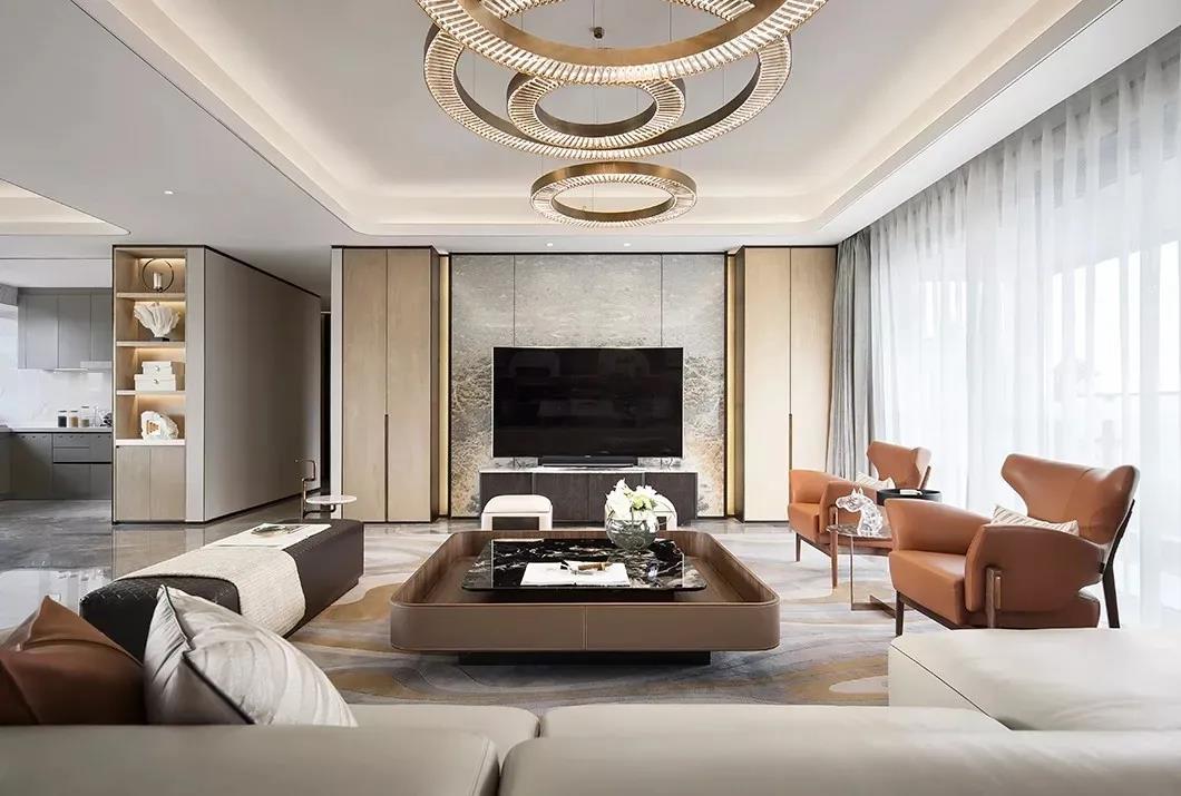 中聯(lián)觀云溪240㎡輕奢大平層：三代同堂的溫馨感，忘記風(fēng)格的設(shè)計感