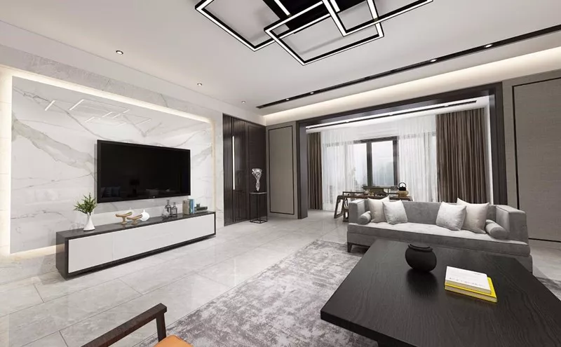 湖邊御景305㎡現(xiàn)代風(fēng)格，在舒適時(shí)尚里碰撞出個(gè)性火花！