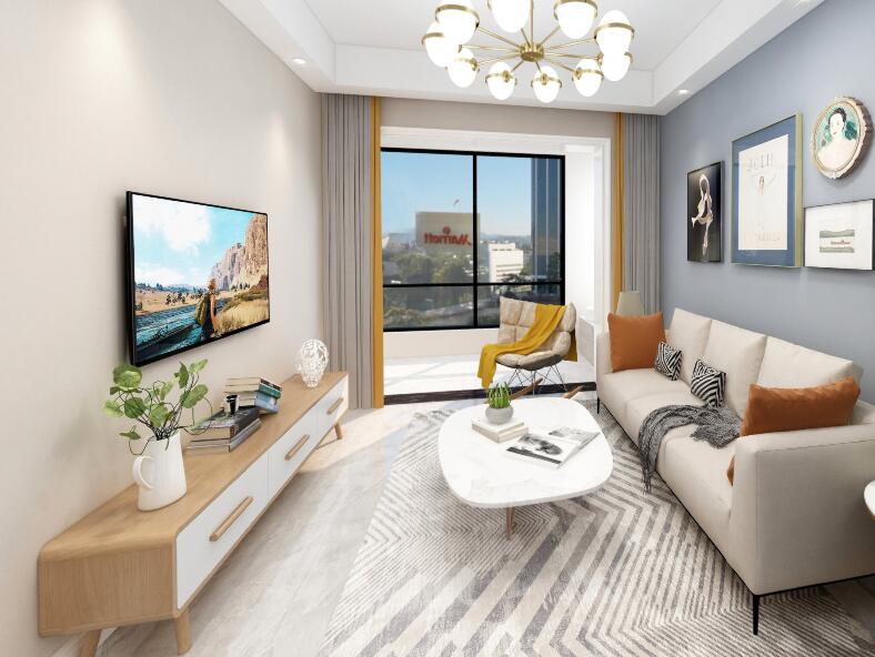 【三代同堂】69平米北歐風(fēng)三居室，砸墻擴(kuò)容，超多儲物空間！