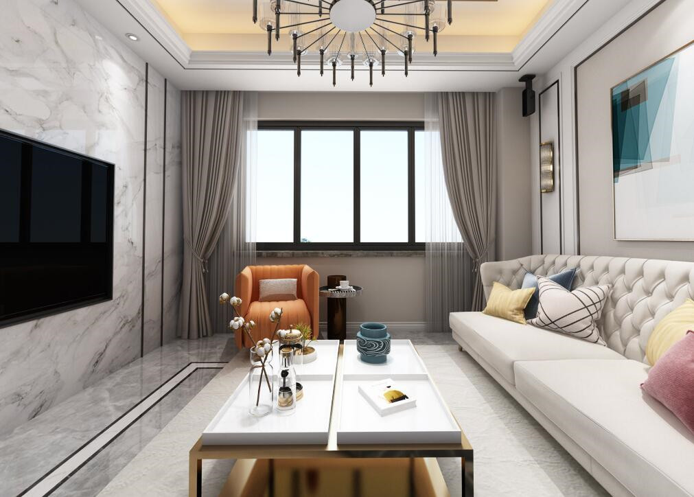 97平米復(fù)式輕奢風(fēng)格調(diào)，這樣設(shè)計(jì)太高級(jí)~