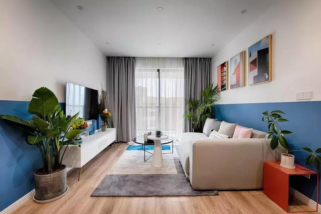 中聯觀云溪  87㎡ 兩室兩廳一廚一衛(wèi)裝修