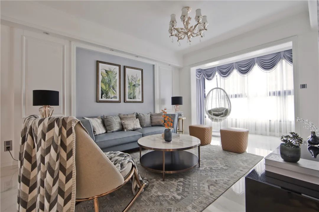 廈門(mén)建發(fā)天悅 130㎡簡(jiǎn)歐風(fēng)美宅，簡(jiǎn)單裝修卻有好效果