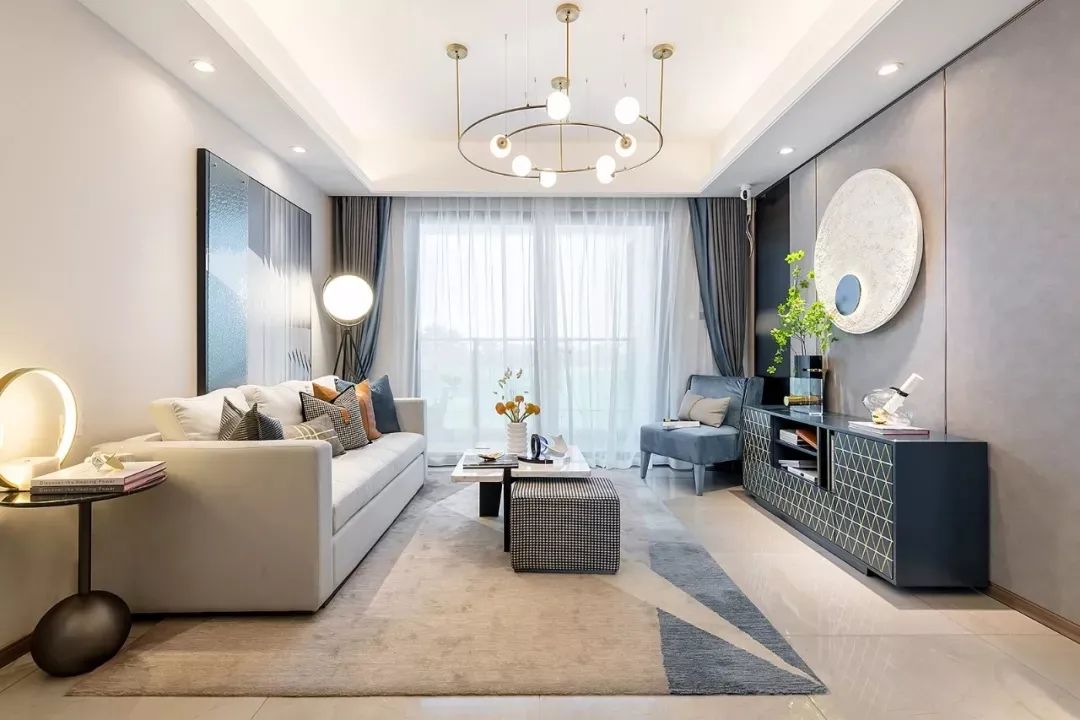 廈門融僑官邸125㎡現(xiàn)代輕奢，兒童房背景墻好夢(mèng)幻