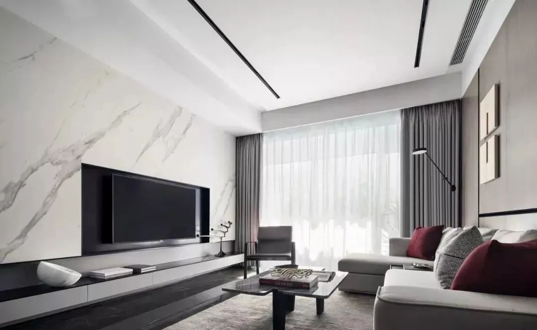 廈門國貿(mào)金海岸109㎡現(xiàn)代簡約，裝修效果讓人羨慕不已