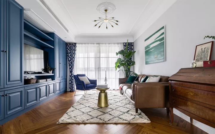 福泰海灣新城135㎡歐式混搭風(fēng)，現(xiàn)代與新古典的碰撞