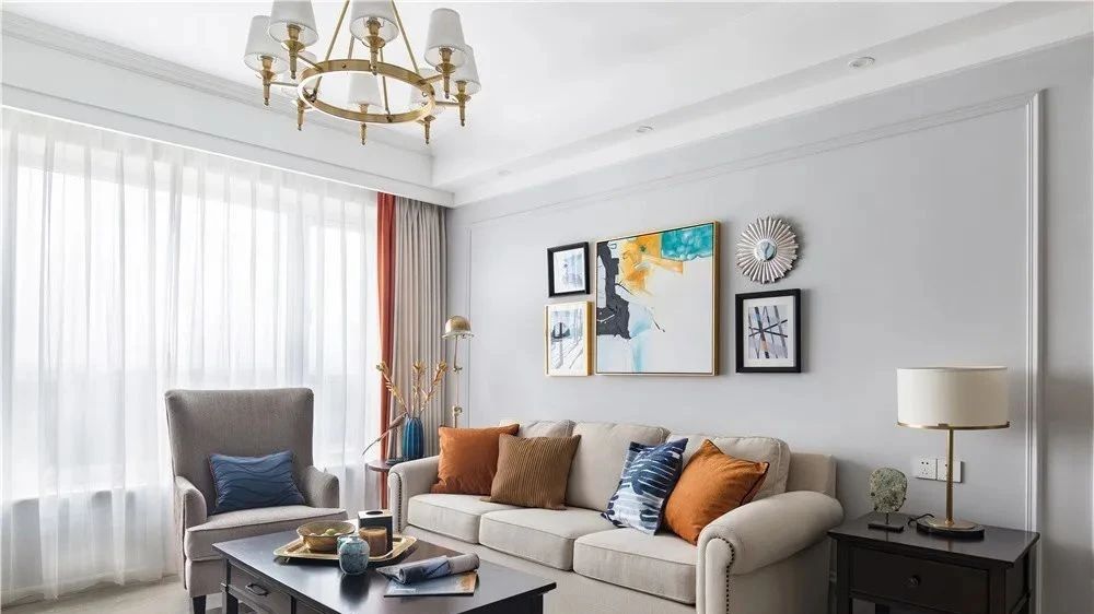   廈門海投過云溪128㎡優(yōu)雅美式，小巧有格調(diào)的品質(zhì)生活