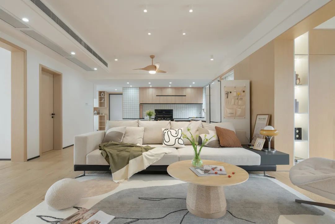 廈門新景國際城160㎡原木日式風(fēng)，每1㎡都充滿自然的氣息