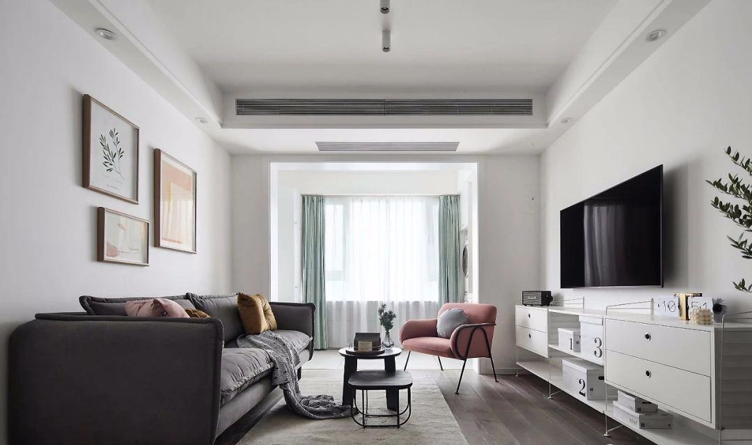 廈門(mén)中聯(lián)觀云溪91㎡舒適北歐，風(fēng)格上讓空間變得溫柔