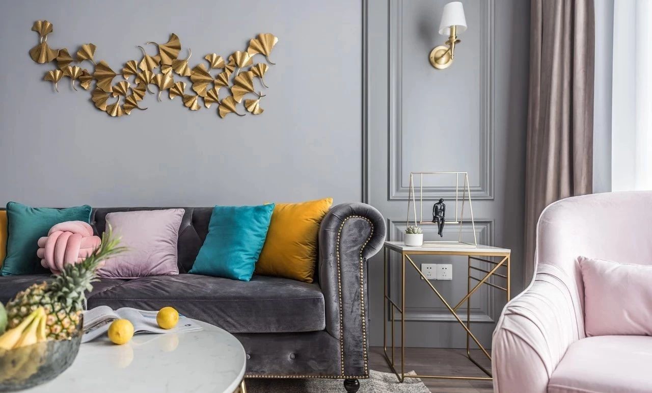 廈門當代天境120㎡輕奢風，充滿活力和溫馨的婚房設計