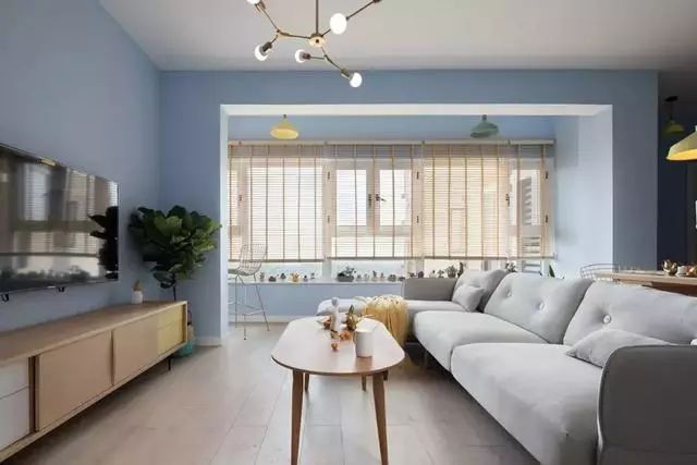 廈門建發(fā)天悅110㎡北歐風(fēng)，莫蘭迪配色，自然愜意