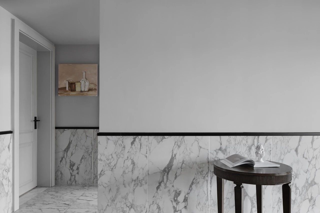 廈門國貿(mào)同悅122㎡現(xiàn)代黑白配，華麗舒適而高檔