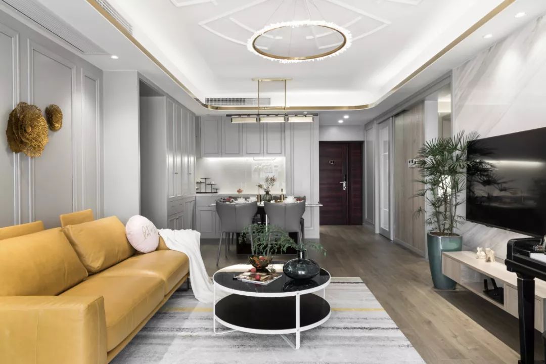 廈門中聯(lián)錦江御景120㎡現(xiàn)代輕奢，華麗精致，端莊氣質(zhì)