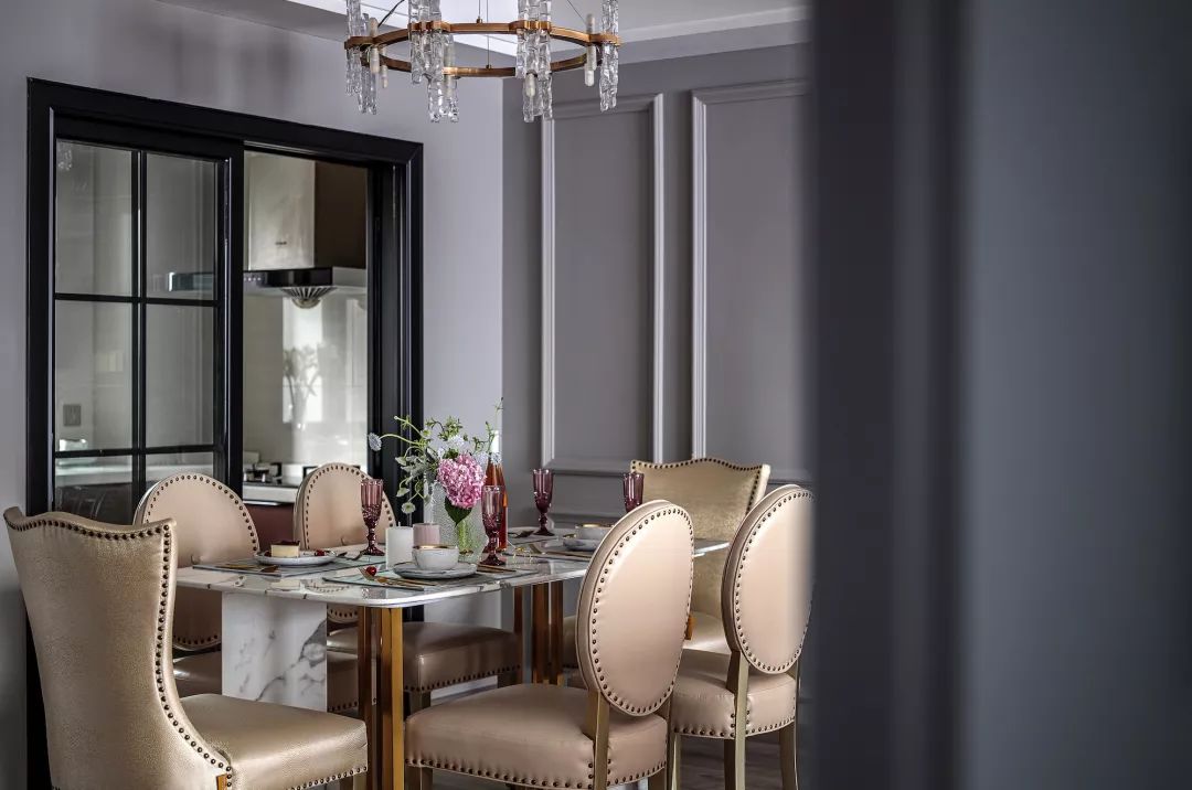 廈門(mén)中駿四季陽(yáng)光128㎡美式三居室，浪漫又充滿溫情的家