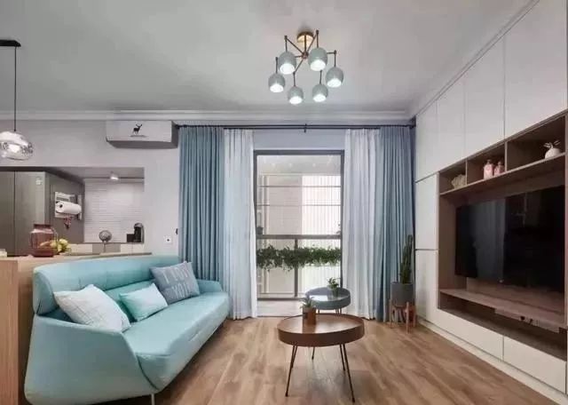 廈門明豐財富中心130㎡北歐風，色彩搭配真心不錯