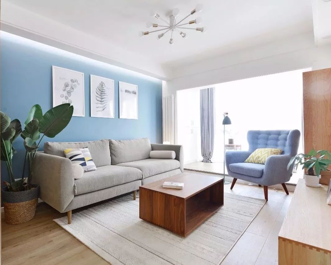 廈門寶龍廣場72㎡簡約風(fēng)，陽臺抬高、清新又自在