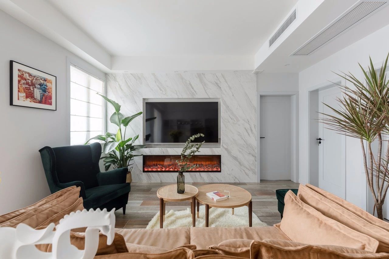 廈門建發(fā)天悅108㎡輕奢風(fēng)三居，自然隨性的質(zhì)感生活