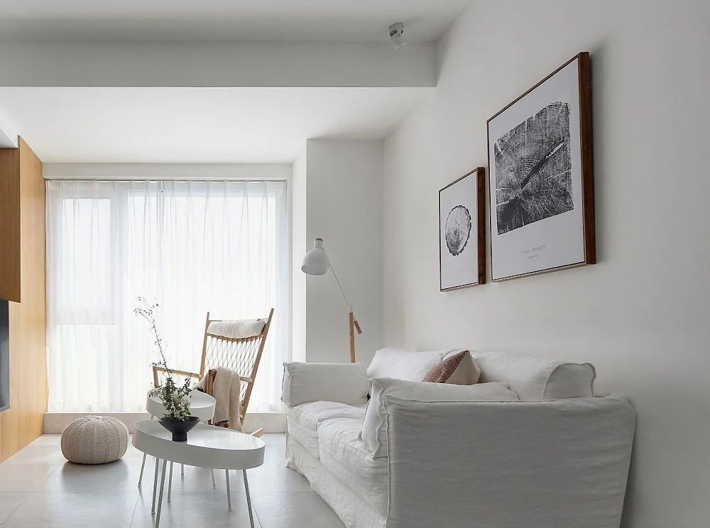 廈門明豐財富中心120㎡，原木色調，清新自然