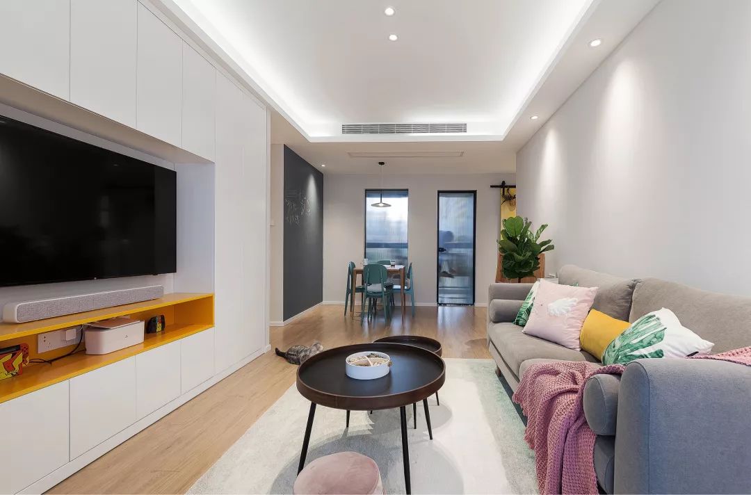 廈門國貿(mào)金沙灣76㎡北歐風(fēng)小三房，空間文藝精致