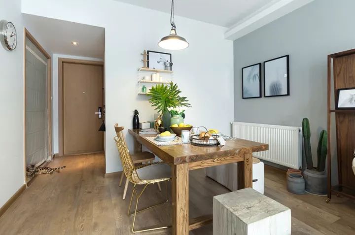 廈門恒禾七尚86㎡北歐風小戶型，用了20個平方收納