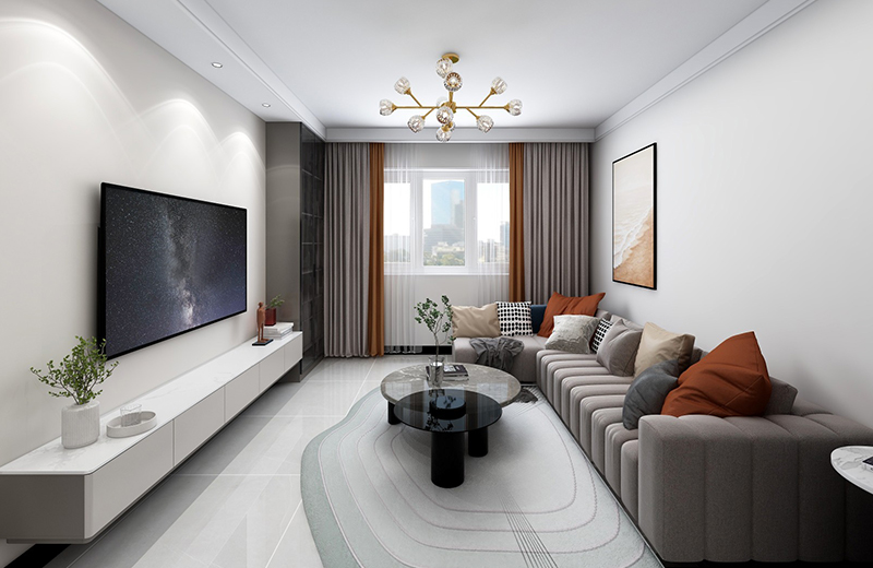 中聯(lián)錦江御景 95㎡現(xiàn)代風格