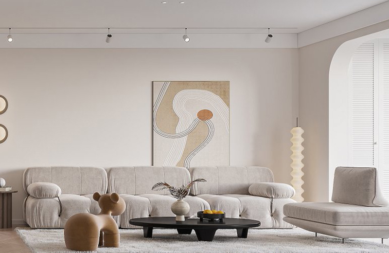 國(guó)貿(mào)商城 110㎡現(xiàn)代簡(jiǎn)約