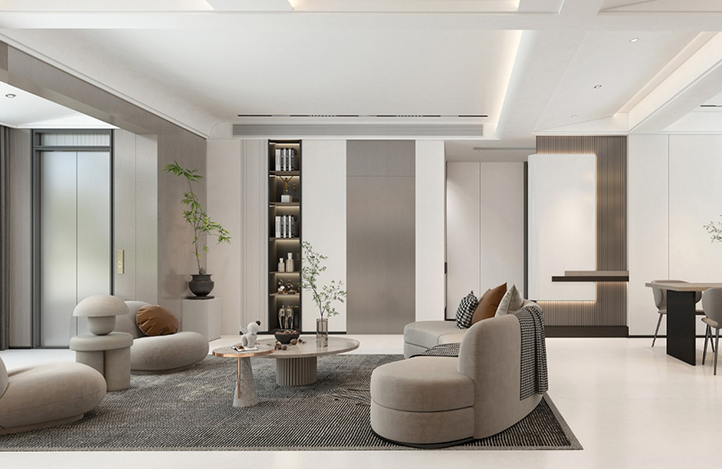 錦繡祥安 180㎡現(xiàn)代極簡(jiǎn)