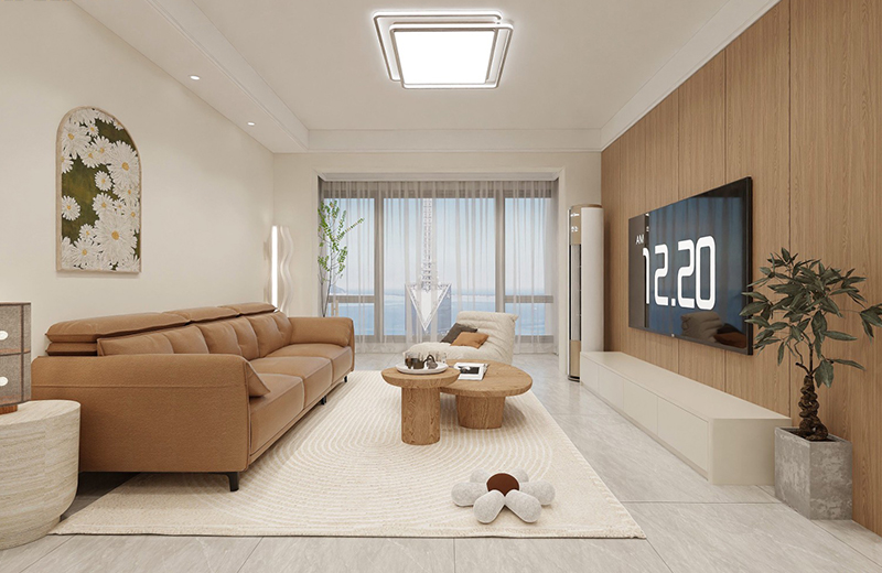 禹洲世紀(jì)海灣 127㎡極簡(jiǎn)原木