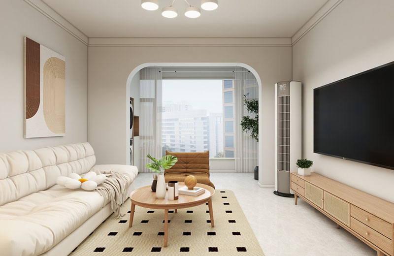 龍郡青年城 101㎡原木風格