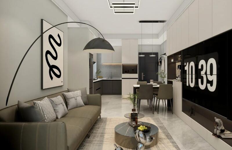 禹洲城上城 110㎡現(xiàn)代簡約