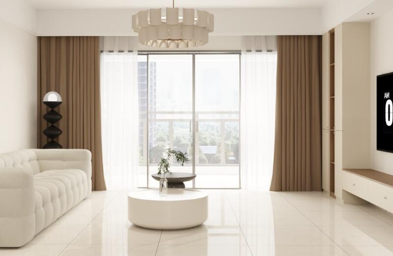 中駿四季陽光 123㎡奶油風格