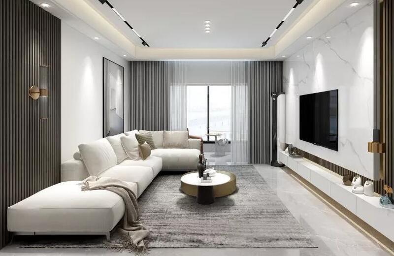 中駿四季陽光 128㎡現(xiàn)代風格